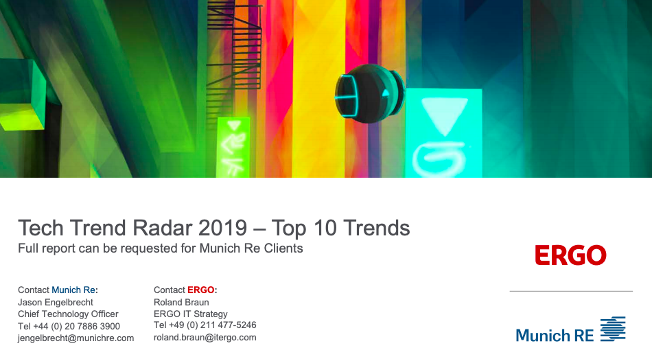 TECH TRENDS BY MUNICH RE