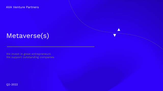 AVP thematic overview – Metaverse