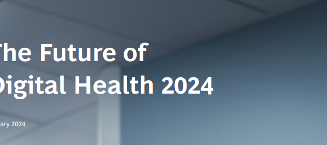 BCG report – The future of digital health 2024